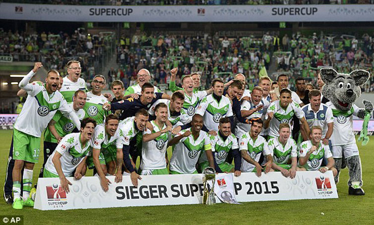 Bayern Munich thua Wolfsburg sau loạt luân lưu ở trận Siêu cup Đức